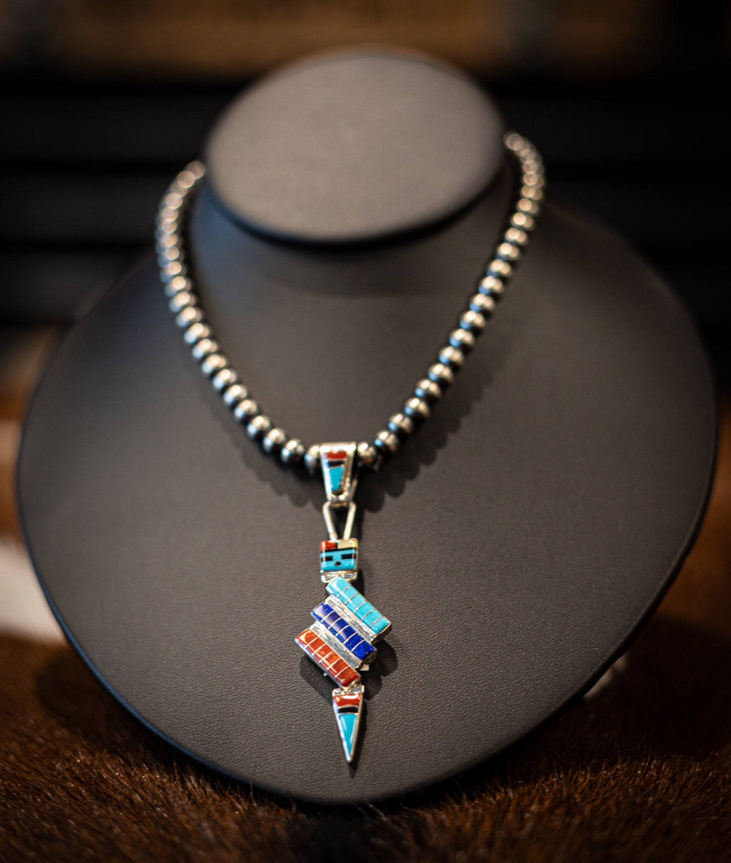 Sunset Inlay Pendant