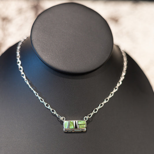 Desert Horizon Inlay Necklace