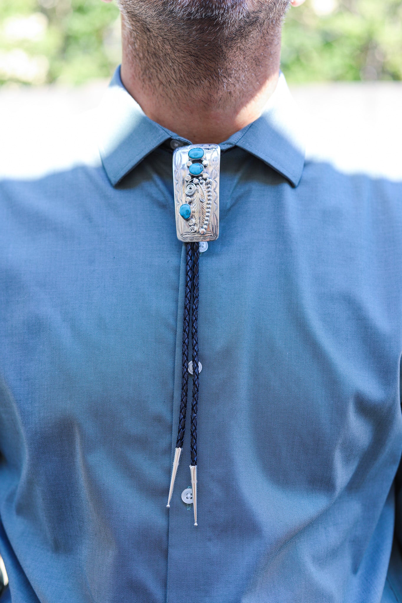 Turquoise Heritage Bolo