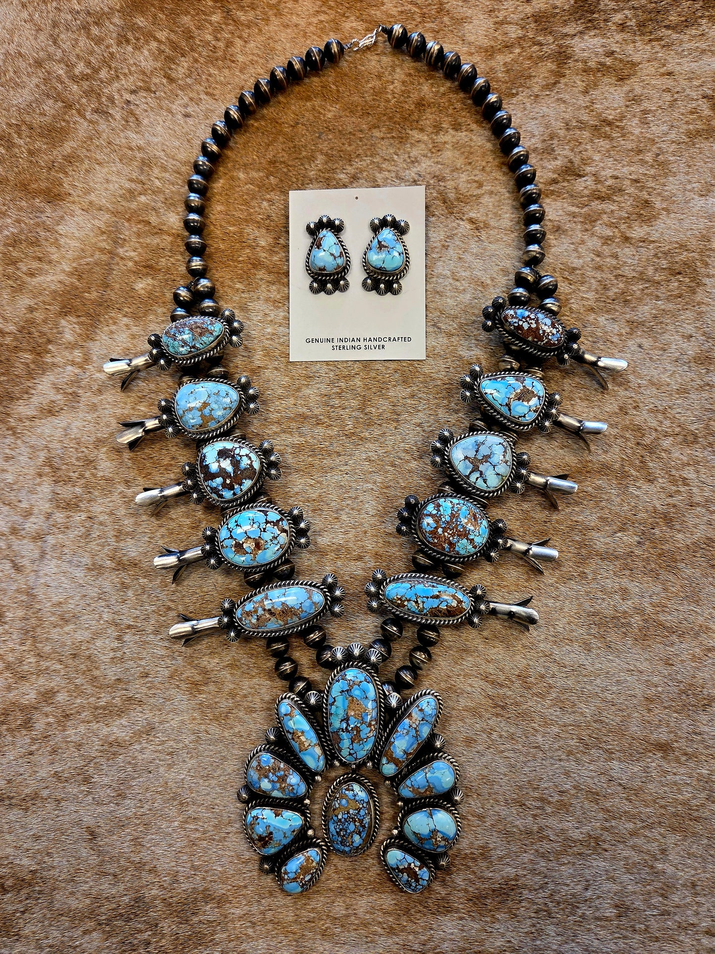 Squash blossom necklace